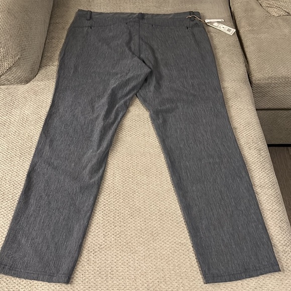 ADIDAS CROSSHATCH GOLF PAINT MENS  SIZE 36X30 - Picture 8 of 12